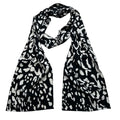 Abstract Long Scarf,Gallery Opening Bold Abstract Print Makes Artistic Statement,vacation,daily Life,evening Party,Office Appropriate Subtlety For Women Men